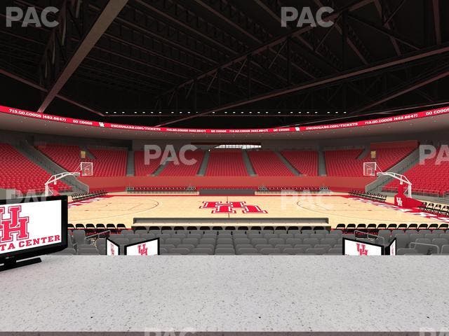 Fertitta Center - Section Loge 3 Seat View Fertitta Center - Section Loge 3 Seat View