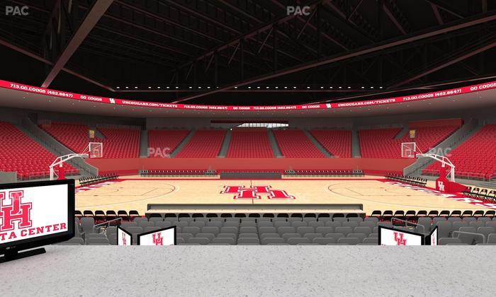 Fertitta Center - Section Loge 3 Seat View