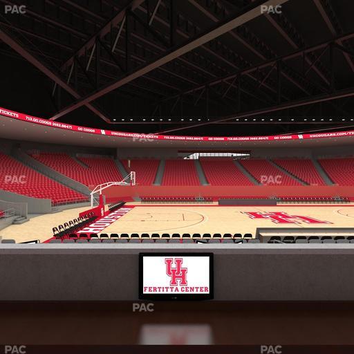 Fertitta Center - Section Loge 4 Seat View