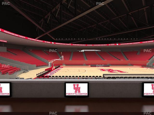 Fertitta Center - Section Loge 4 Seat View