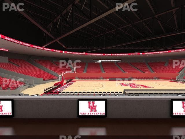 Fertitta Center - Section Loge 4 Seat View Fertitta Center - Section Loge 4 Seat View