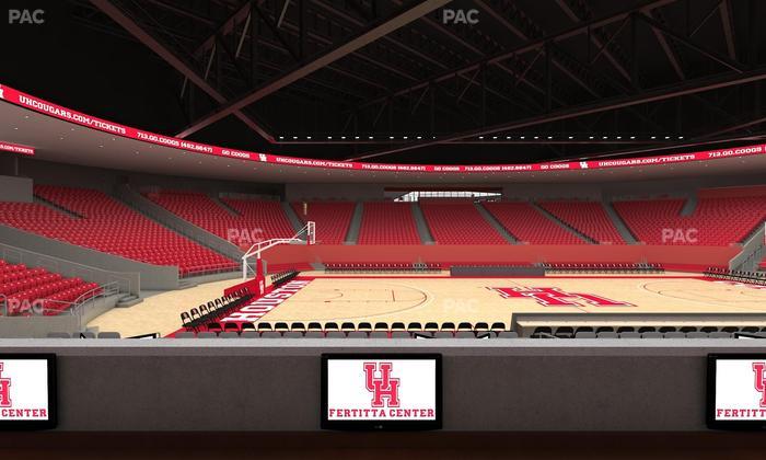 Fertitta Center - Section Loge 4 Seat View