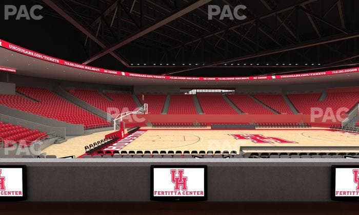 Fertitta Center - Section Loge 4 Seat View