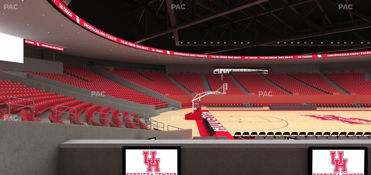 Fertitta Center - Section Loge 5 Seat View