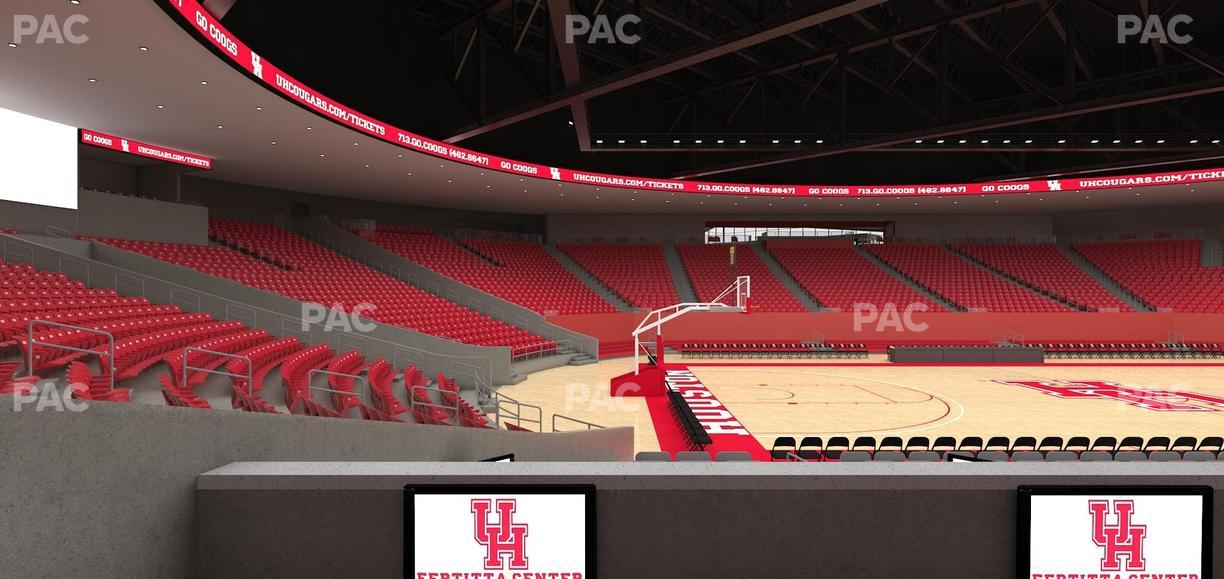 Fertitta Center - Section Loge 5 Seat View