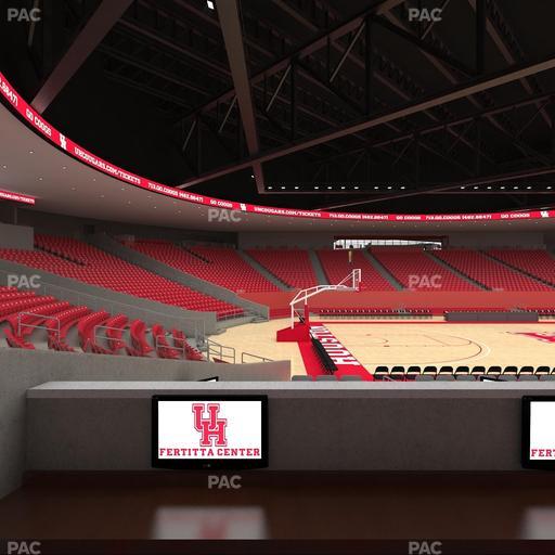 Fertitta Center - Section Loge 5 Seat View