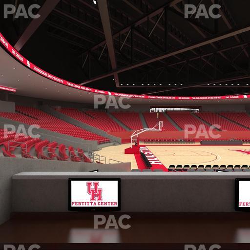 Fertitta Center - Section Loge 5 Seat View