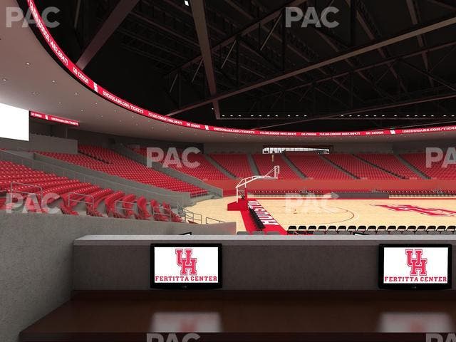 Fertitta Center - Section Loge 5 Seat View Fertitta Center - Section Loge 5 Seat View