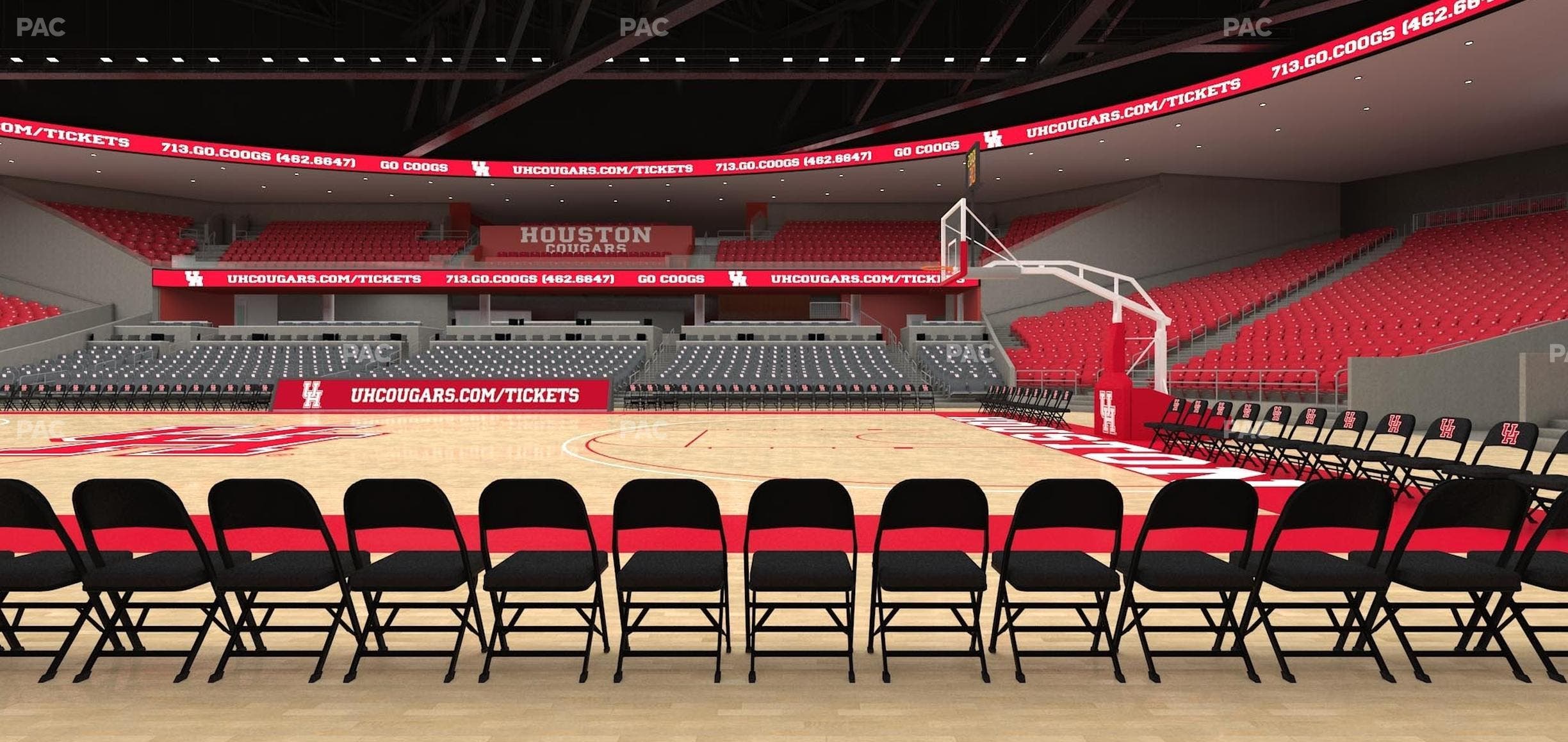 Fertitta Center - Section Student 12 Seat View