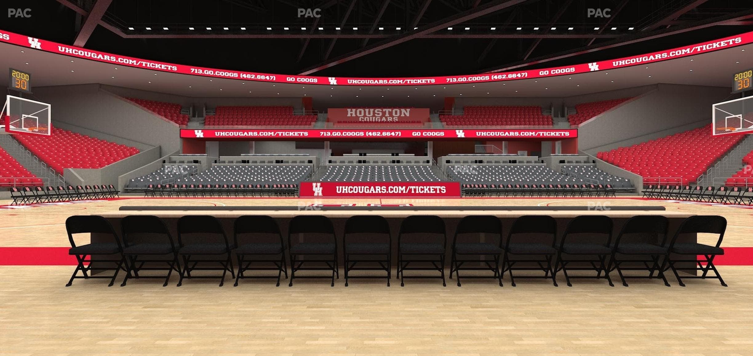 Fertitta Center - Section Student 13 Seat View