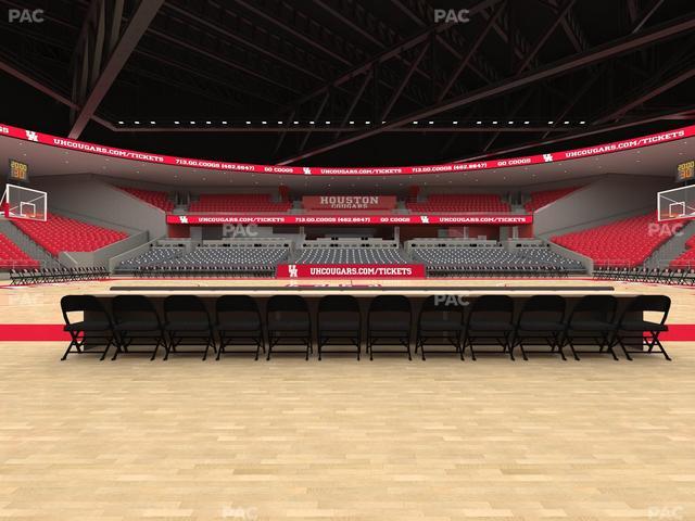 Fertitta Center - Section Student 13 Seat View