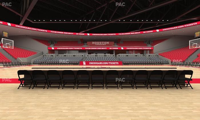 Fertitta Center - Section Student 13 Seat View