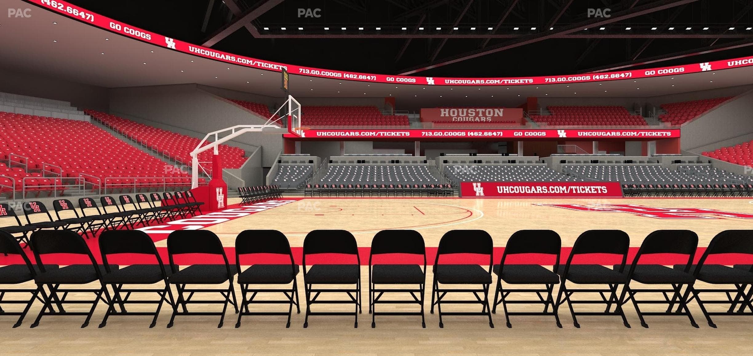 Fertitta Center - Section Student 14 Seat View