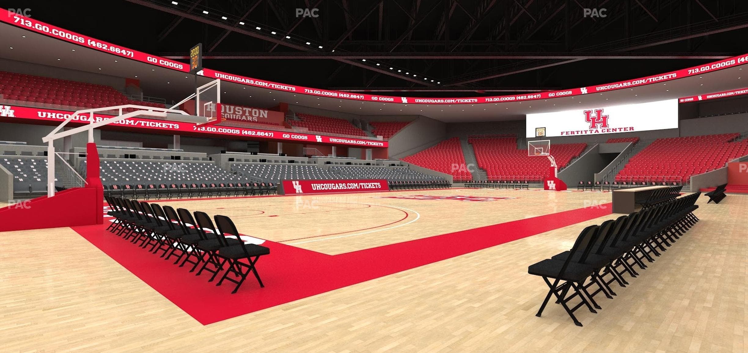 Fertitta Center - Section Student 15 Seat View
