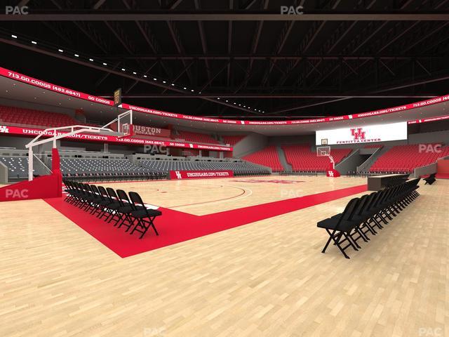 Fertitta Center - Section Student 15 Seat View