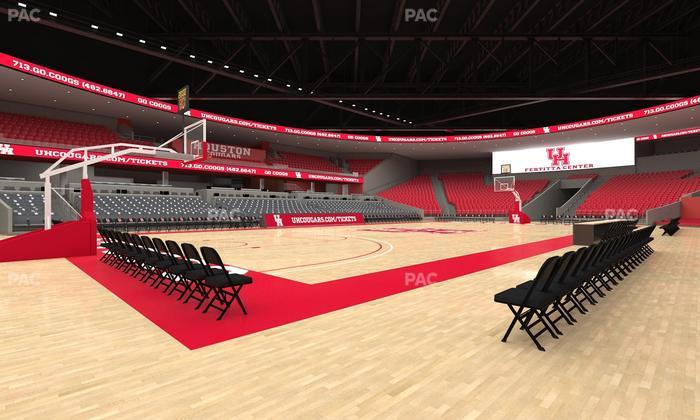 Fertitta Center - Section Student 15 Seat View