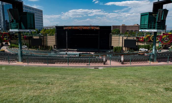 Fiddler's Green Amphitheatre - Section Ga Lawn Seat View
