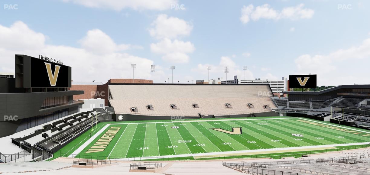 FirstBank Stadium - Section B Seat View