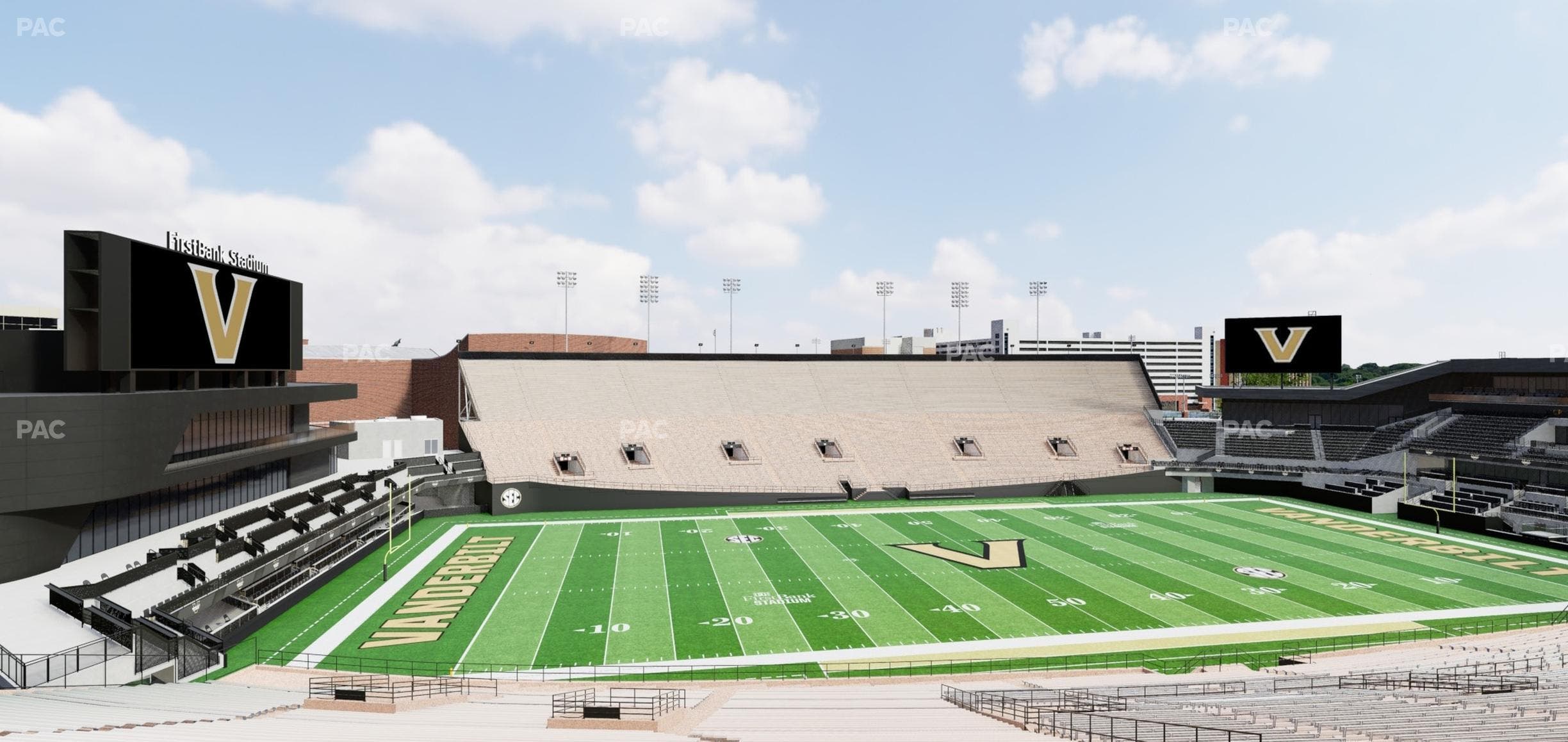 FirstBank Stadium - Section B Seat View