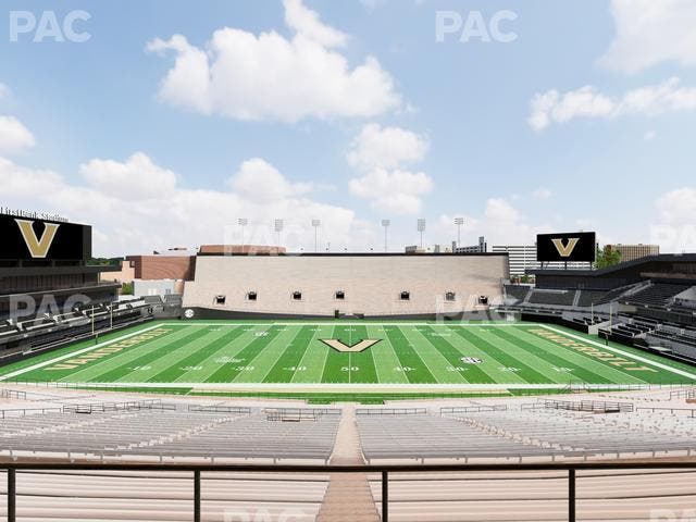 FirstBank Stadium - Section Bridge Seat View