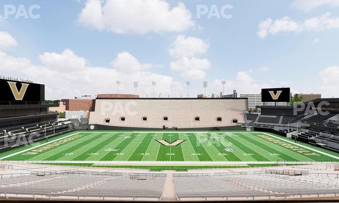FirstBank Stadium - Section Bridge Seat View