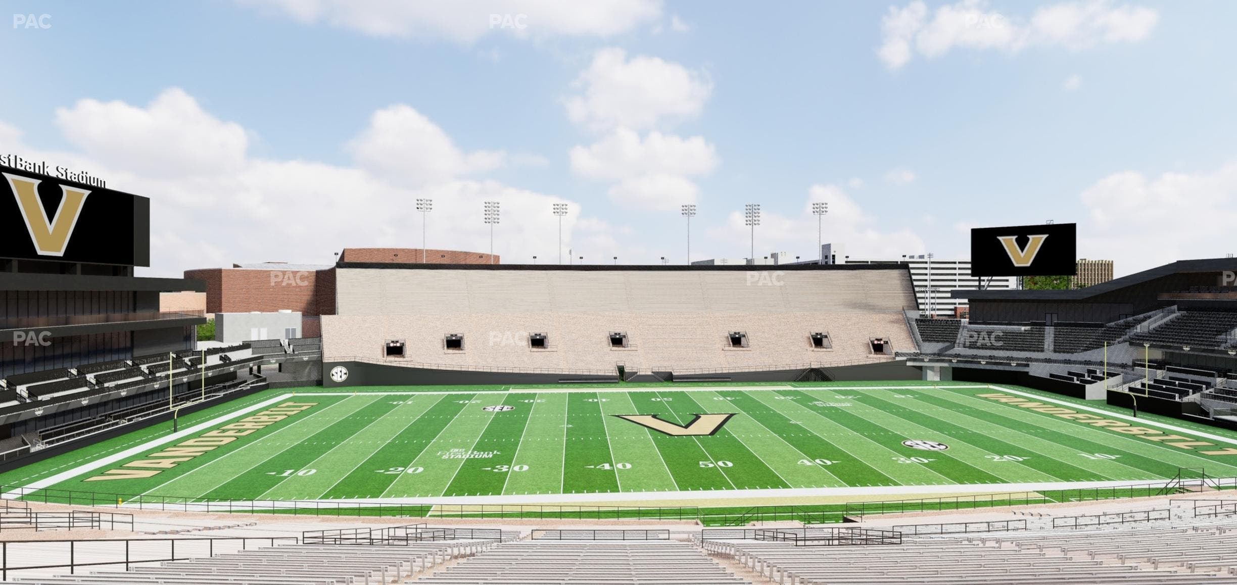 FirstBank Stadium - Section C Seat View