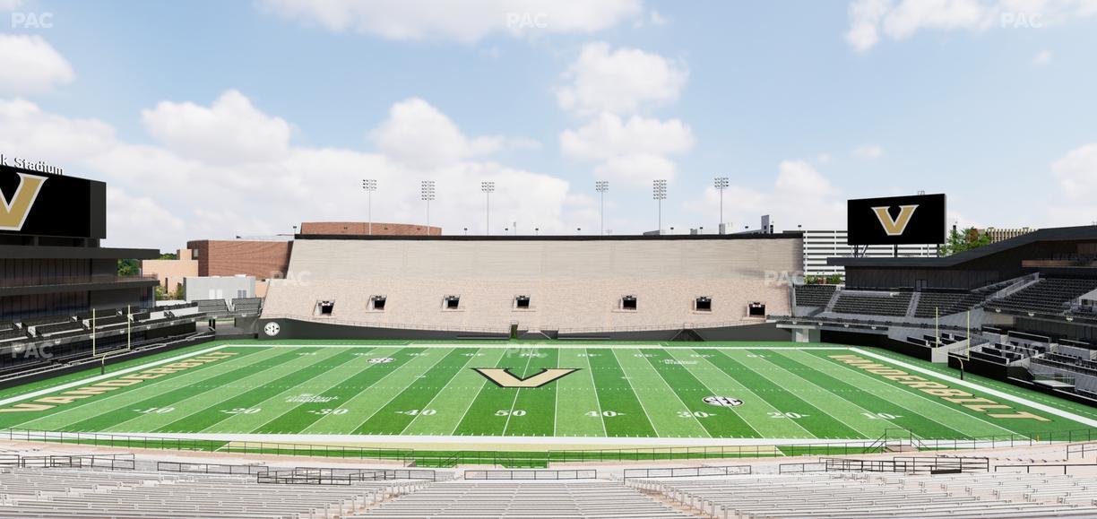 FirstBank Stadium - Section D Seat View