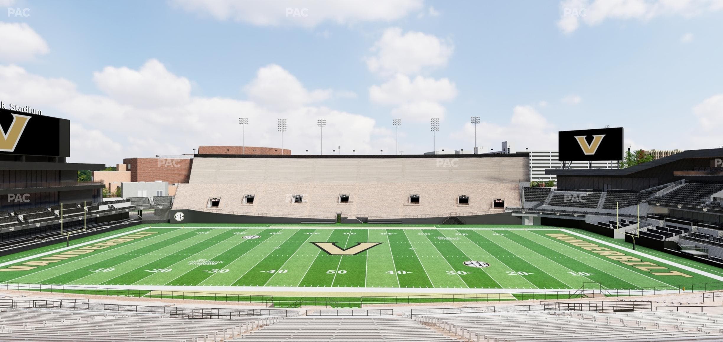 FirstBank Stadium - Section D Seat View
