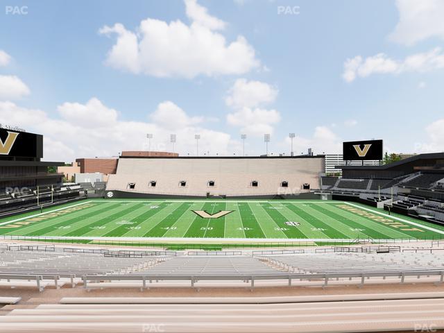 FirstBank Stadium - Section D Seat View