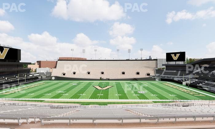 FirstBank Stadium - Section D Seat View