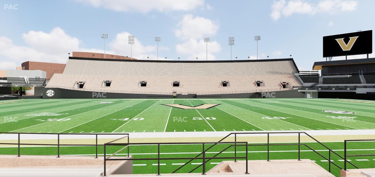 FirstBank Stadium - Section D Seat View