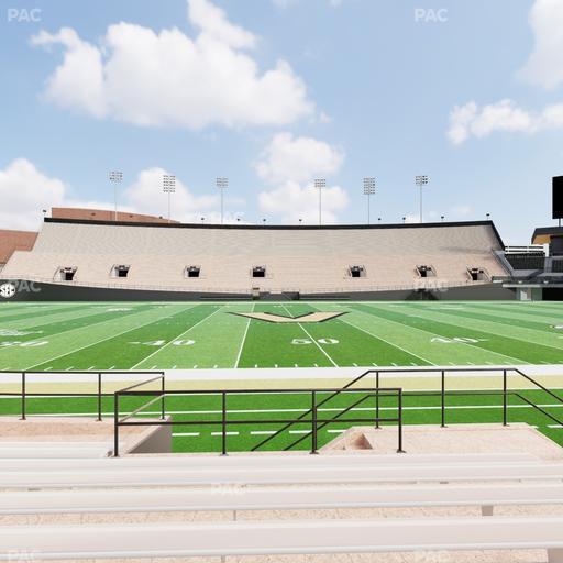 FirstBank Stadium - Section D Seat View