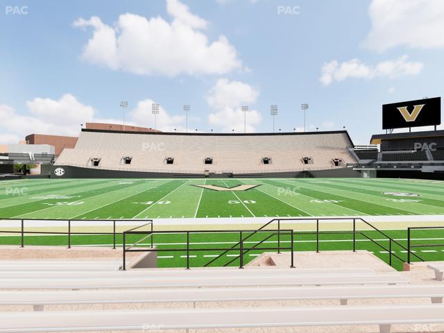 FirstBank Stadium - Section D Seat View