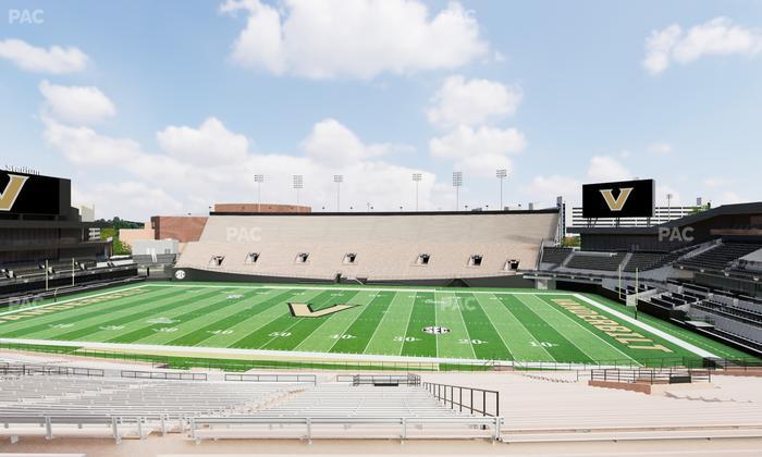 FirstBank Stadium - Section E Seat View