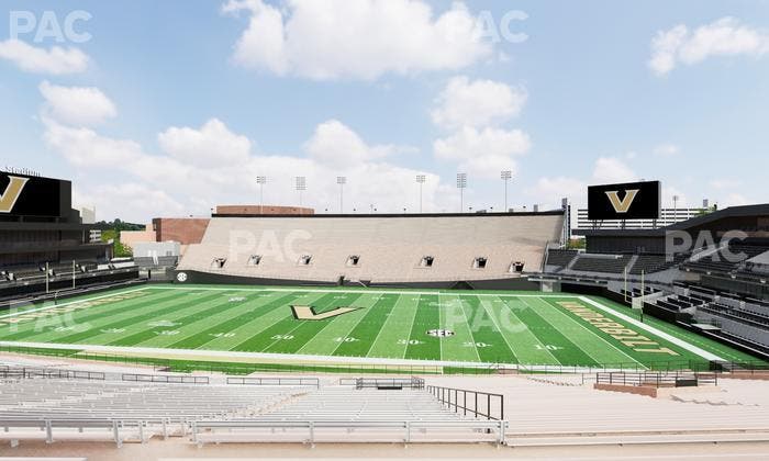 FirstBank Stadium - Section E Seat View