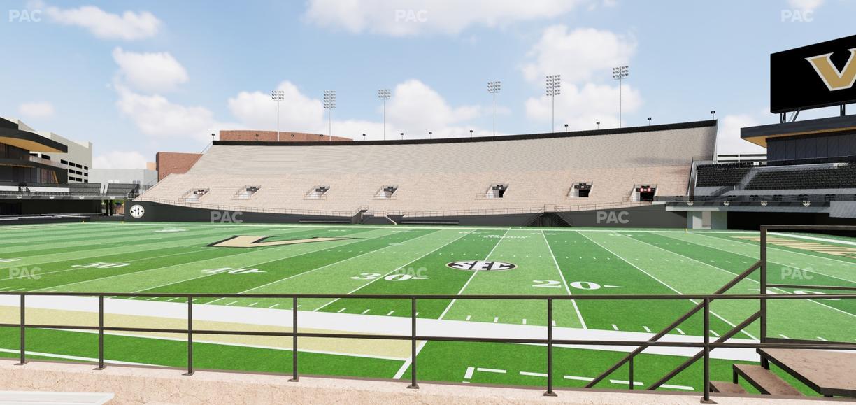 FirstBank Stadium - Section F Seat View