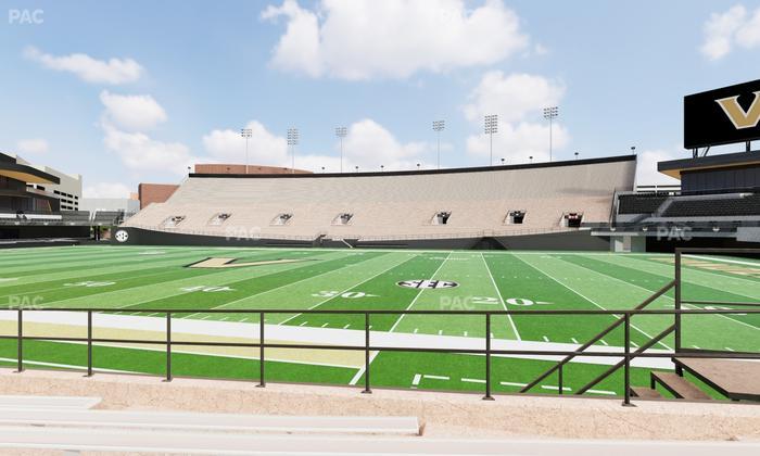 FirstBank Stadium - Section F Seat View