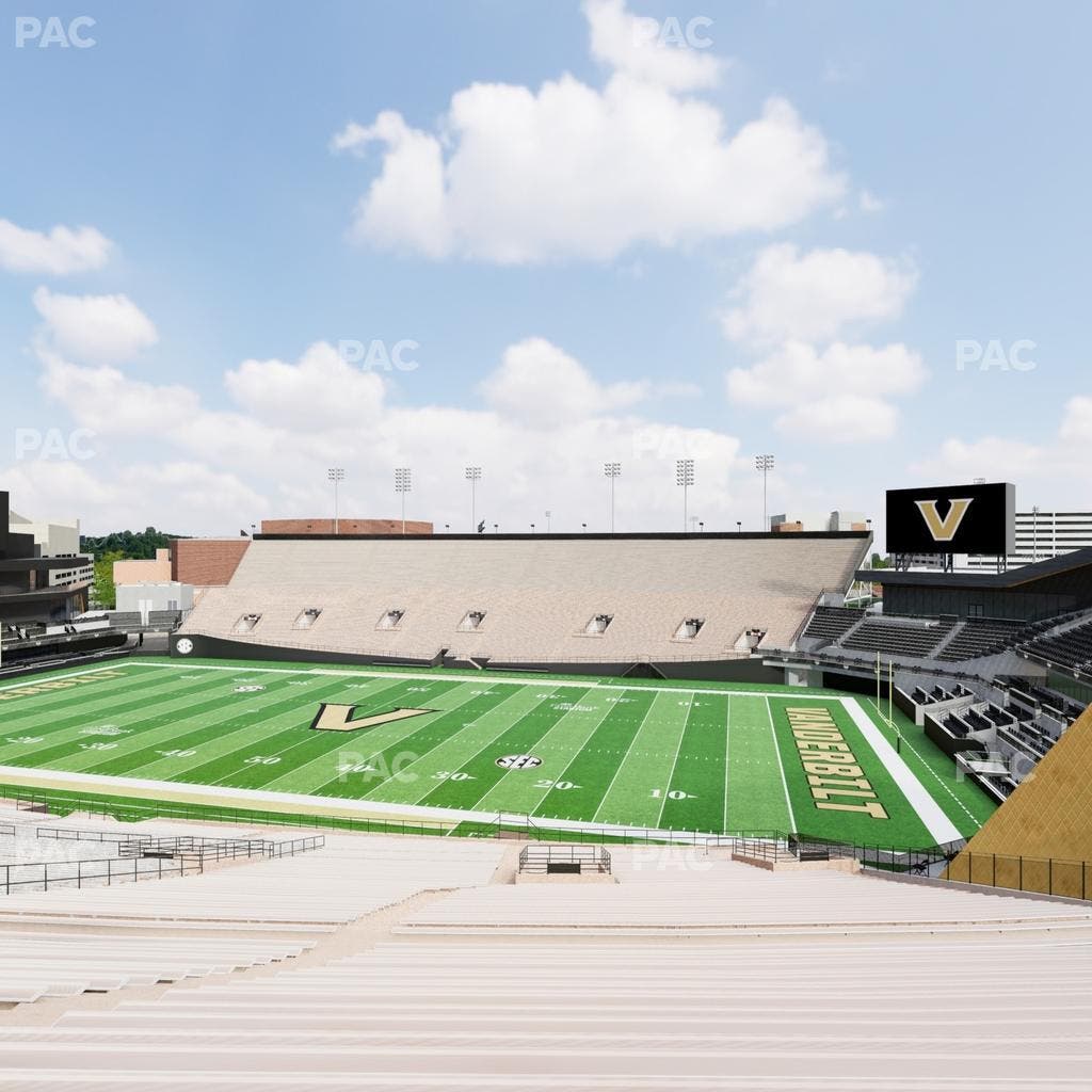 FirstBank Stadium - Section F Seat View