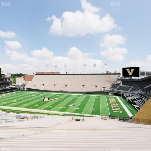 FirstBank Stadium - Section F Seat View