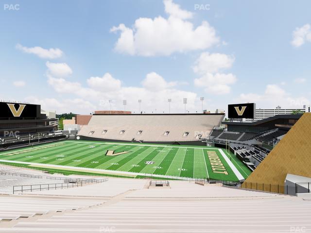 FirstBank Stadium - Section F Seat View