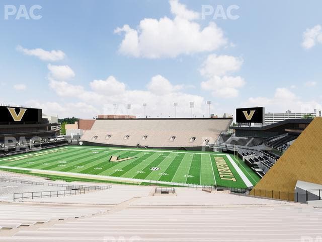FirstBank Stadium - Section F Seat View