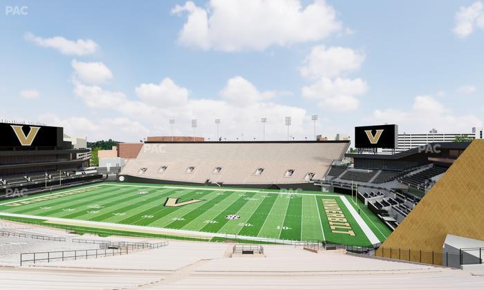 FirstBank Stadium - Section F Seat View