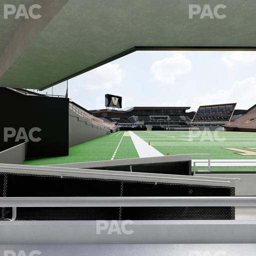 FirstBank Stadium - Section North Endzone Field Level Wc 3 Seat View