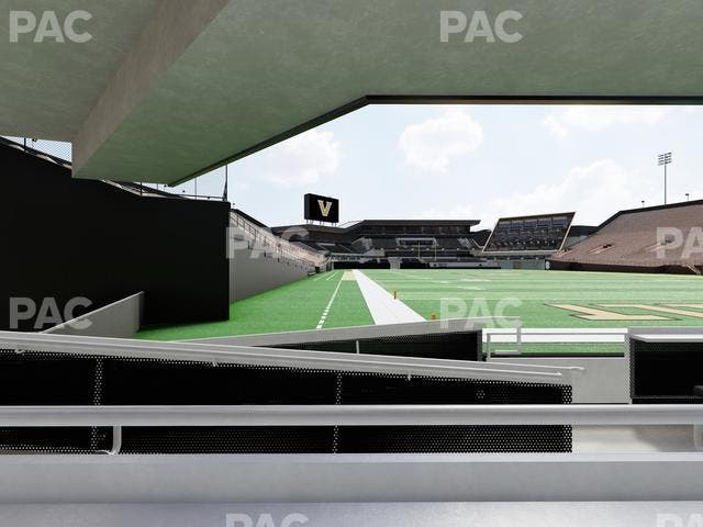 FirstBank Stadium - Section North Endzone Field Level Wc 3 Seat View