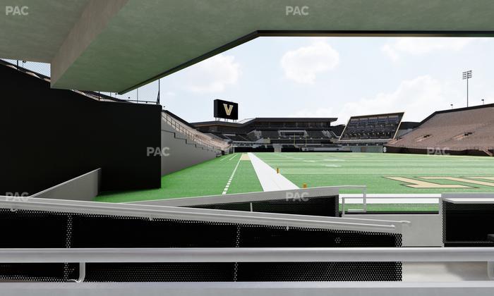 FirstBank Stadium - Section North Endzone Field Level Wc 3 Seat View