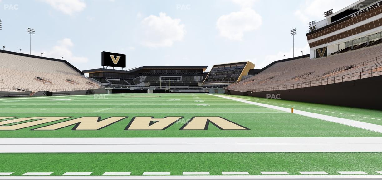 FirstBank Stadium - Section North Endzone Field Level Wc Seat View