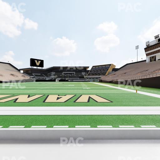 FirstBank Stadium - Section North Endzone Field Level Wc Seat View