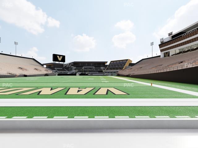 FirstBank Stadium - Section North Endzone Field Level Wc Seat View