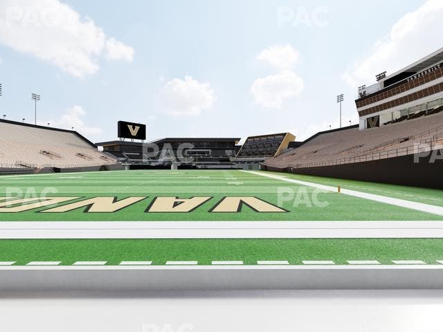 FirstBank Stadium - Section North Endzone Field Level Wc Seat View