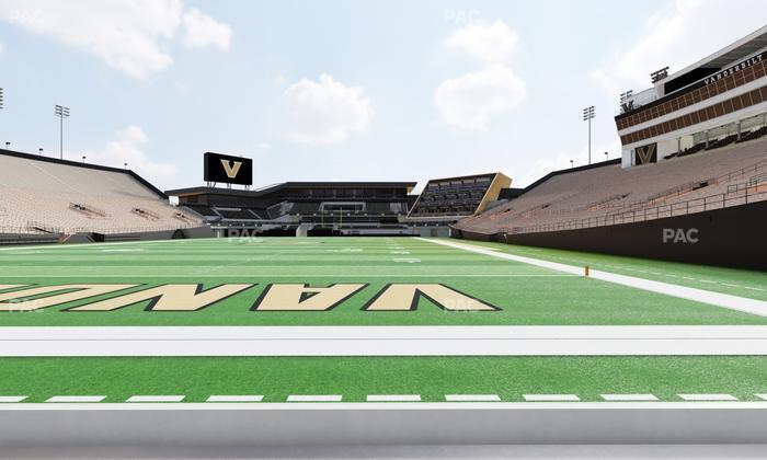 FirstBank Stadium - Section North Endzone Field Level Wc Seat View